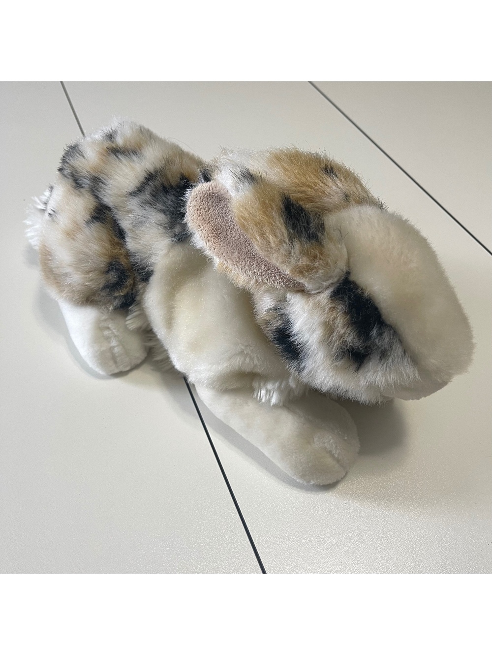 Chosun Tri-Color Calico Bunny Rabbit Plush Stuffed Animal Toy